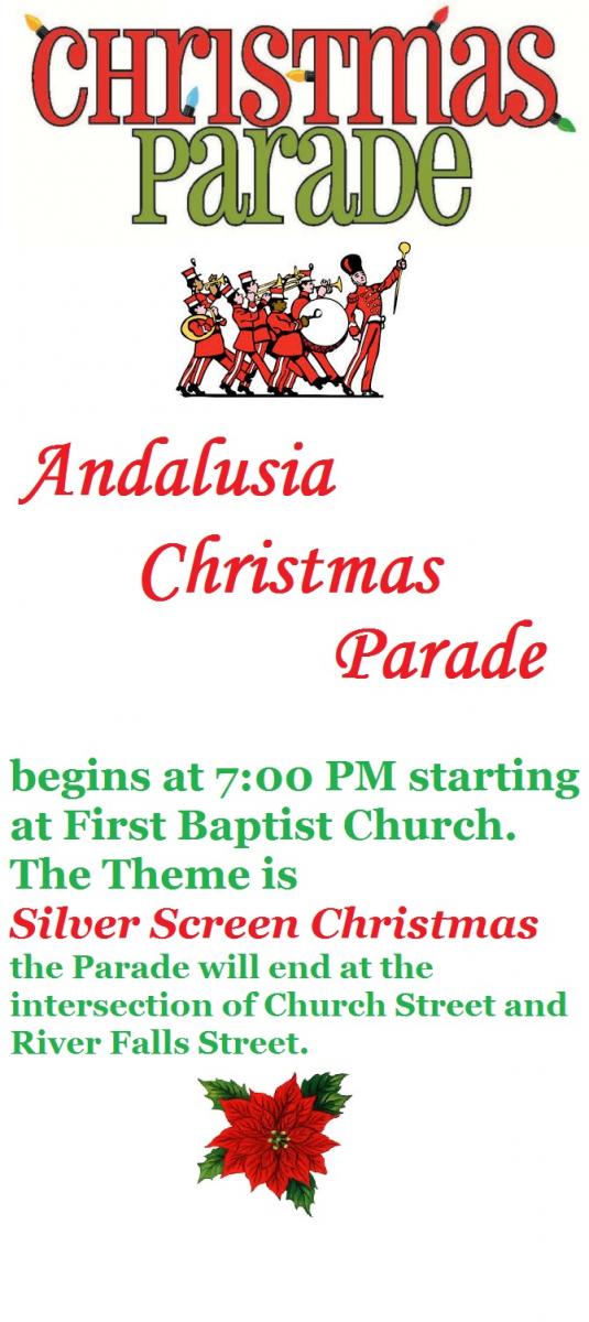 Andalusia Christmas Parade Covington County AL